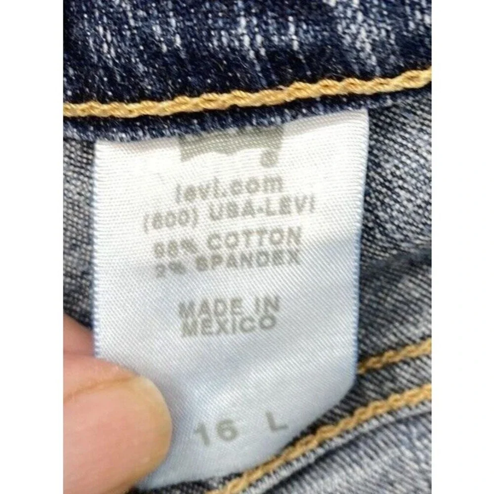 Levi's  550 Jeans Women Size 16 Boot Cut High Rise Relaxed Fit Denim Vintage - Picture 7 of 13